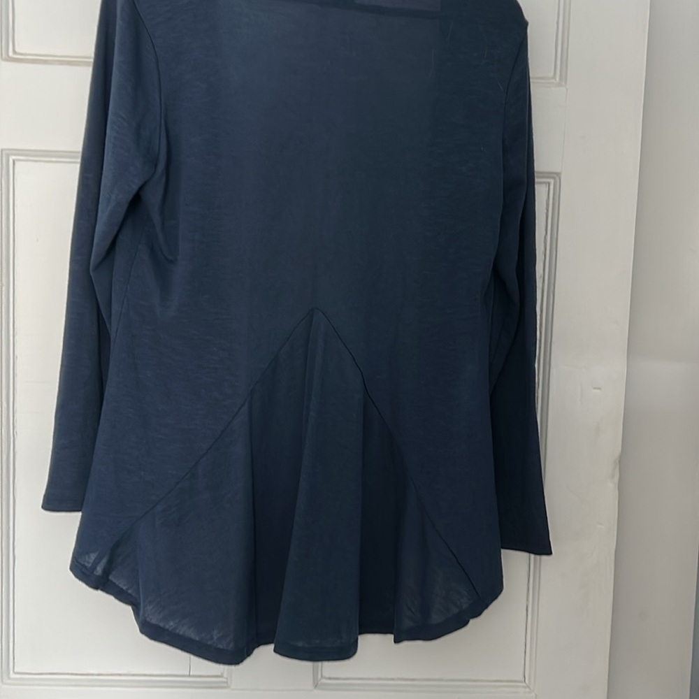 Metaphor, waterfall, cardigan, long sleeves, size, XL, dark blue colour